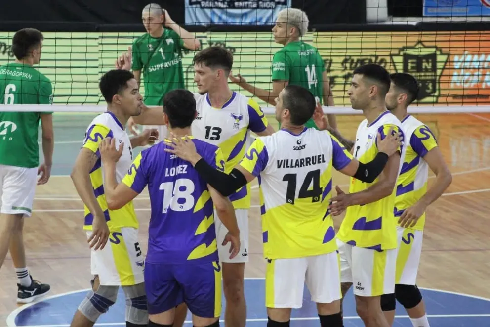 Tras un día de descanso, los equipos sanjuaninos volvieron al ruedo en la Liga Nacional Masculina de Vóley 