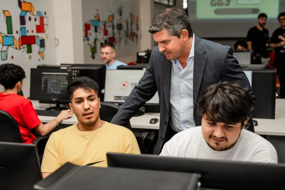 Marcelo Orrego destacó el potencial sanjuanino en la Global Game Jam. 