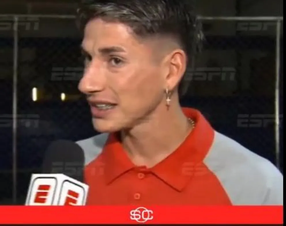 Los jugadores de Argentinos, incluido el sanjuanino Álvarez, explotaron por el planchazo de Ander Herrera: "Del otro lado es roja"