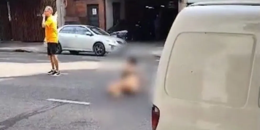 Palermo: una sanjuanina se arrojó desde el primer piso semidesnuda y su pareja quedó detenida por trata de personas