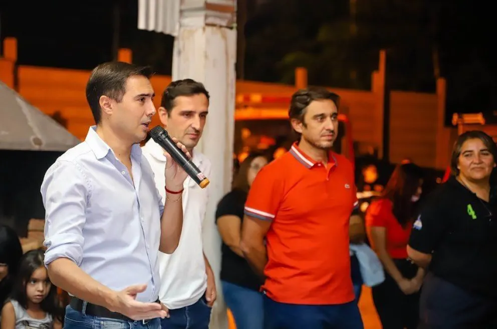 Pasado. Luis Rueda y Emilio Baistrocchi convivieron en el frente electoral entre el justicialismo y el bloquismo. El primero dejó la sociedad y el segundo se fue del partido.