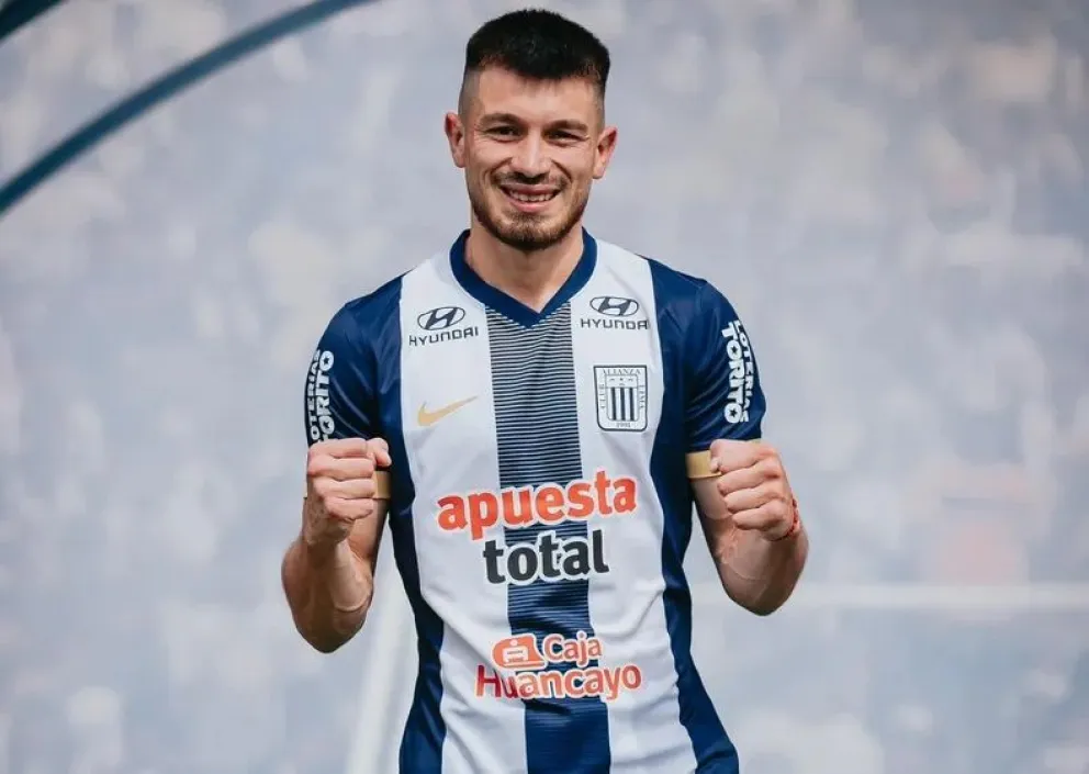 El sanjuanino Alan Cantero sumó minutos en el empate entre Alianza Lima y Nacional