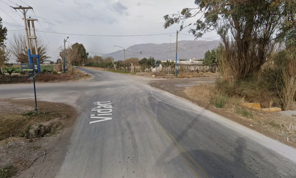 Lugar donde se produjo el intento de secuestro. 