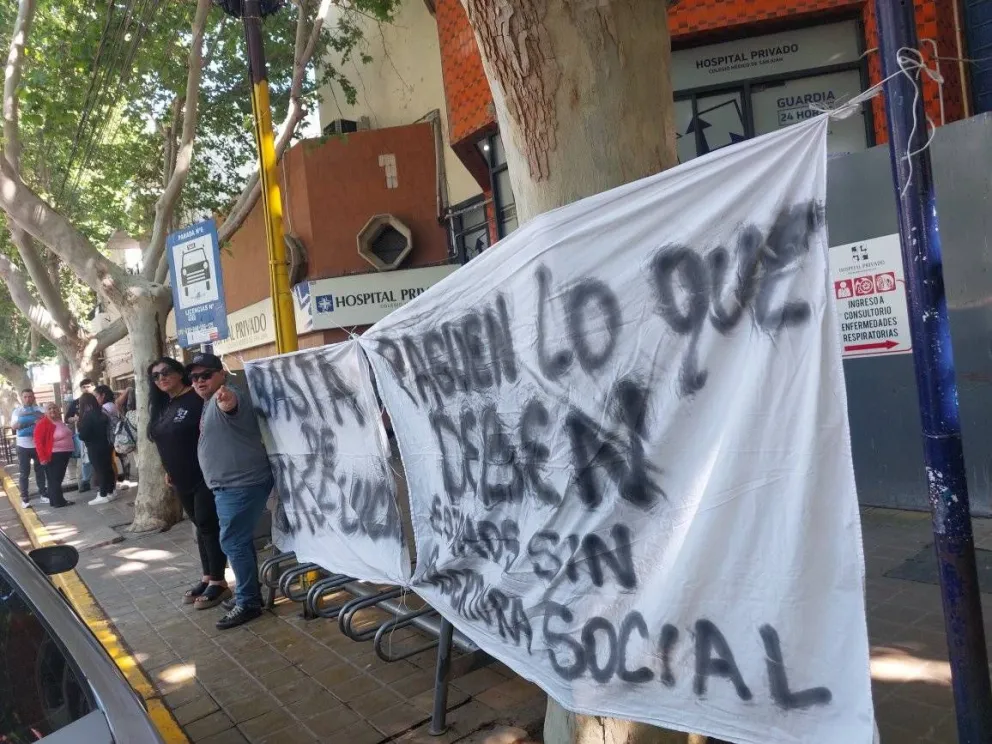 Reacciones. El año pasado, ATSA encaró medidas de fuerza frente al despido de personal en el Hospital Privado y en el Cimyn, además de otros conflictos laborales que se dieron con los empleados. 