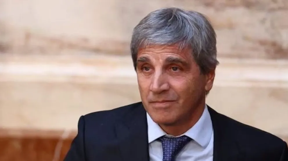 Protagonista. Luis Caputo, ministro de Economía de la Nación.