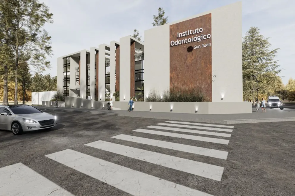 Así se espera que quede el nuevo edificio para el Instituto Odontológico que se construirá al lado del Hospital Español.