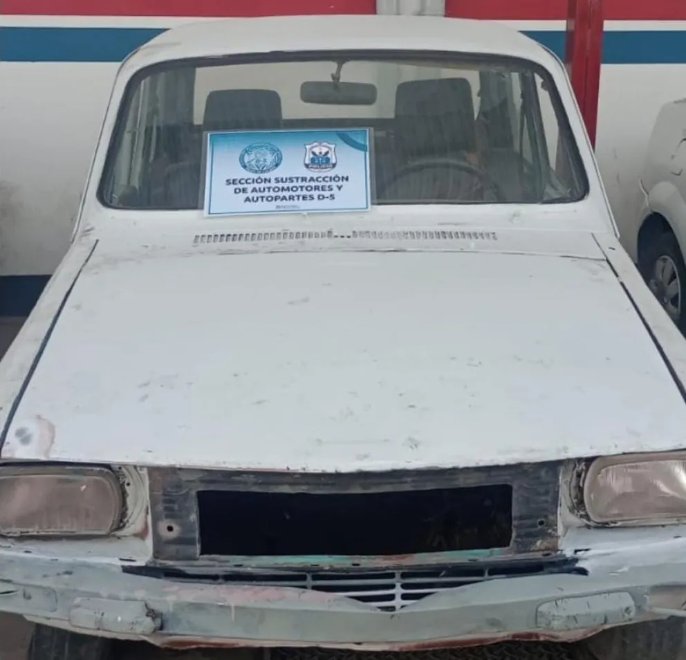 Lo robaron el auto en Pocito, lo repintaron y lo hallaron en Rawson dos meses después