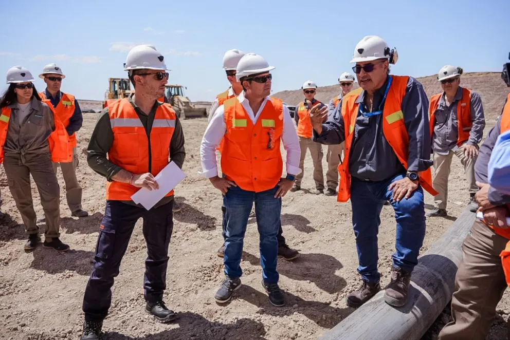 Tal como adelantó 0264 noticias, Orrego reclamó en Gualcamayo por la aprobación del RIGI. 