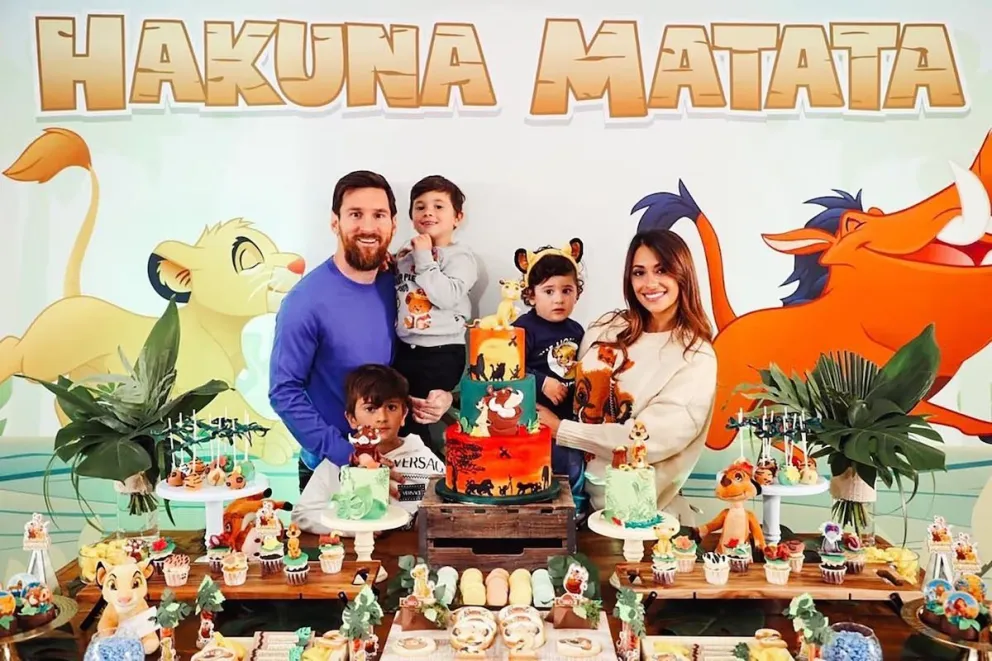 El hijo menor de Messi cumplió años y lo compartieron en las redes. 