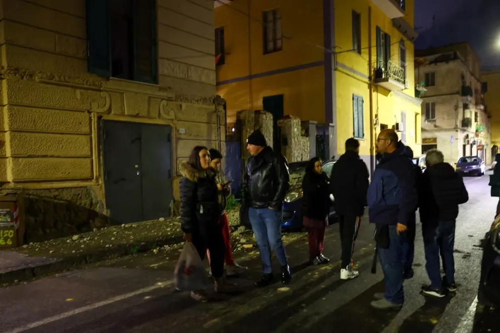 Un sismo de magnitud 4.4 sacudió la región italiana de Nápoles 