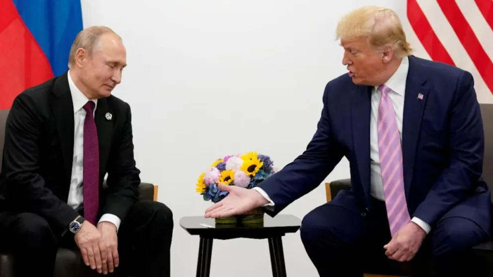 Trump sobre la charla con Putin: “Hay una gran posibilidad de que la guerra pueda llegar a su fin”. 