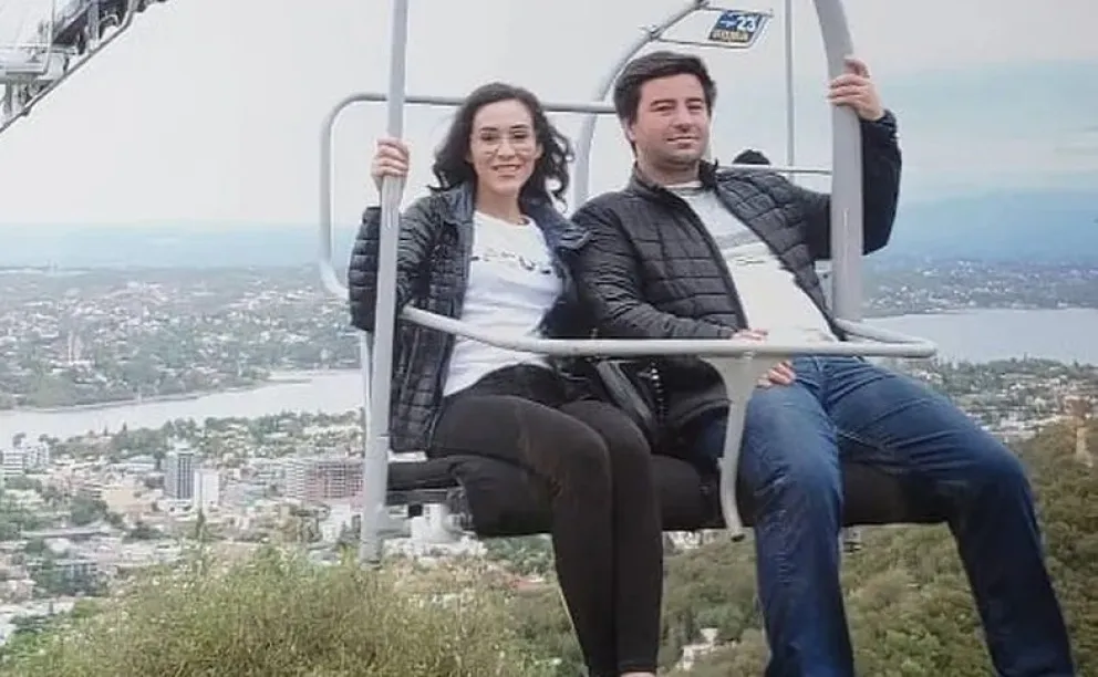 Bajo sospecha. Rubén Martín González ya cuenta con tres condenas civiles. mientras que Denise Robles enfrenta juicios en sede civil. Ambos fueron denunciados en el fuero penal. Foto: Gentileza Tiempo de San Juan.