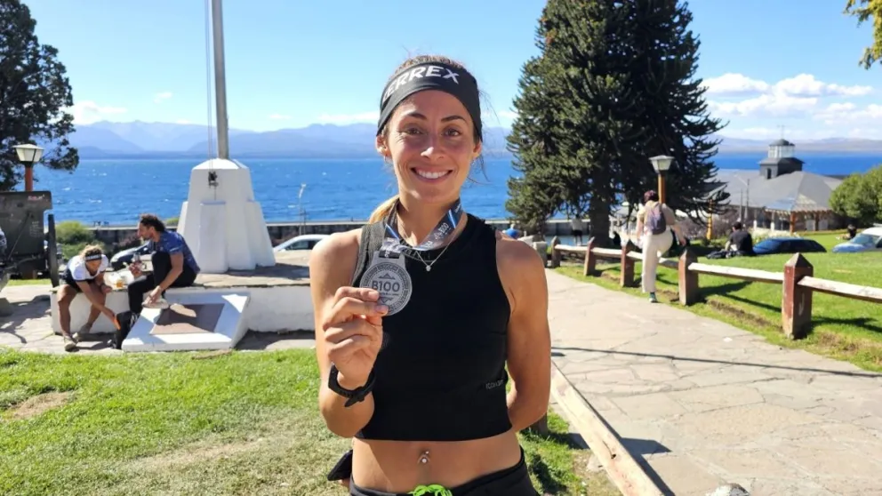 Andrea Názara se consagró campeona argentina de trail y clasificó al mundial. La competencia se llevó a cabo en la Patagonia.