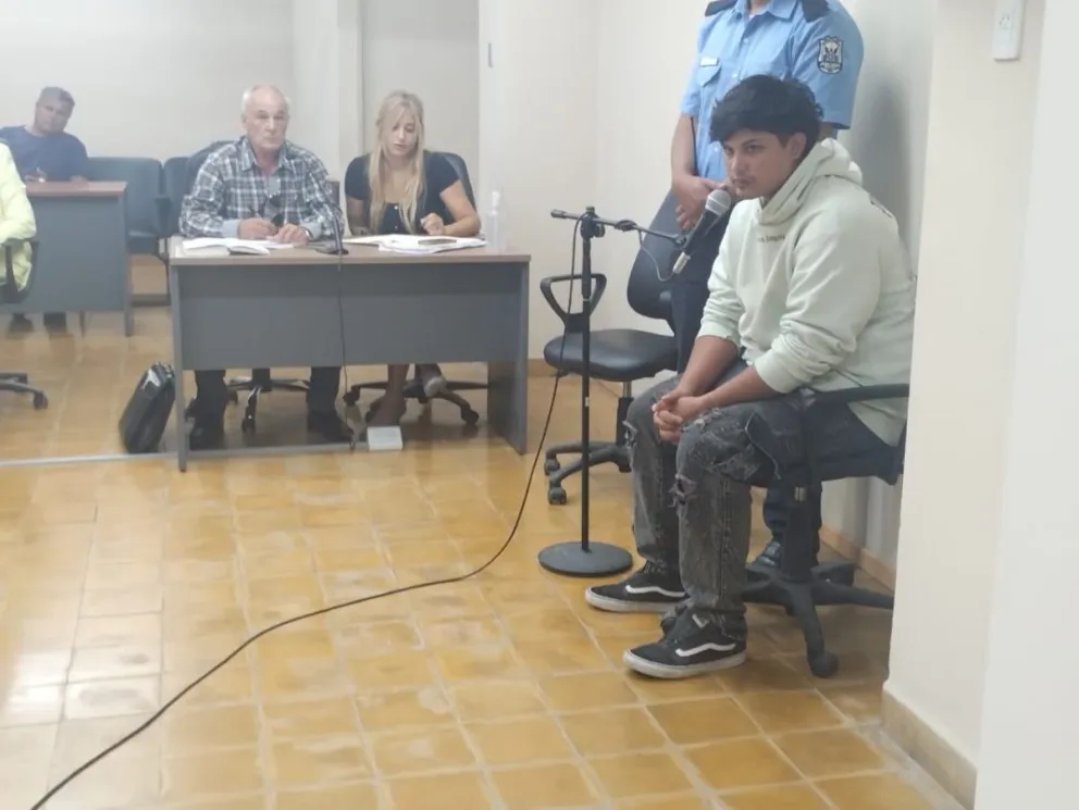 El RRPP acusado de golpear al patinador el fin de semana a la salida de un boliche. (Foto 0264Noticias)