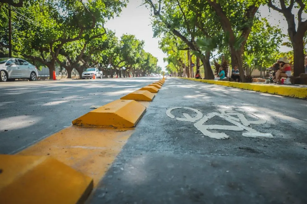 Sacaron momentáneamente las bicisendas de Capital: los motivos