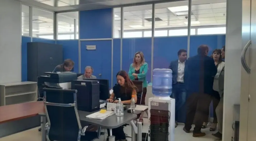 Cónclave. Esta jornada se desarrolló una nueva reunión salarial con los gremios docentes en la Subsecretaria de Trabajo.