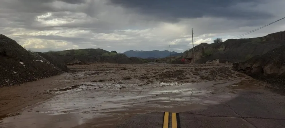 Temporal de granizo en Calingasta: 9 autoevacuados y daños en viviendas. 