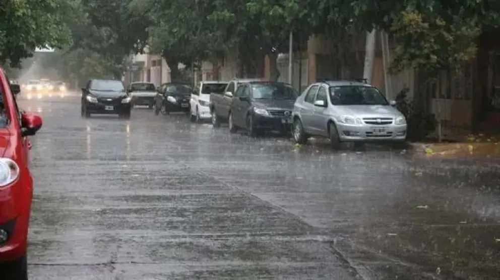 Tormentas y descenso de temperatura en San Juan. 
