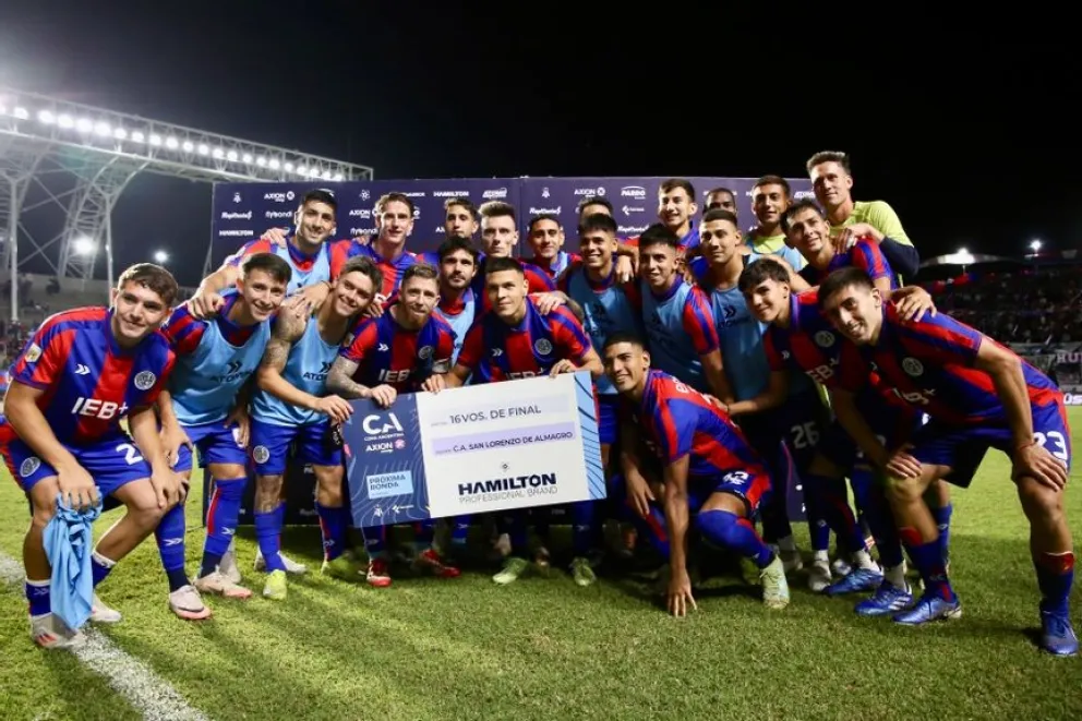 Con presencia sanjuanina, San Lorenzo sufrió, pero avanzó en la Copa Argentina
