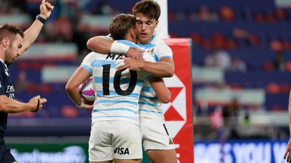 Los Pumas 7's clasificaron a las semifinales del Seven de Hong Kong tras derrotar a Irlanda 