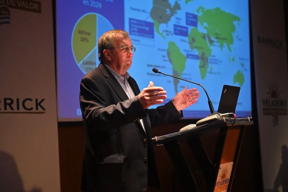 El CEO de Barrick, Marck Bristow, se mostró optimista por encontrar "otro Veladero" cerca de la mina sanjuanina. 