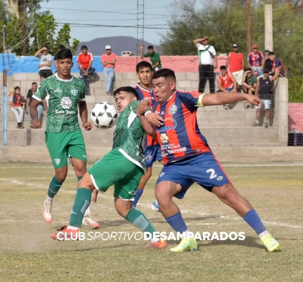 Con cruces y árbitros confirmados, así se jugará la sexta fecha del Apertura del fútbol sanjuanino (Foto gentileza Club Sportivo Desamparados)