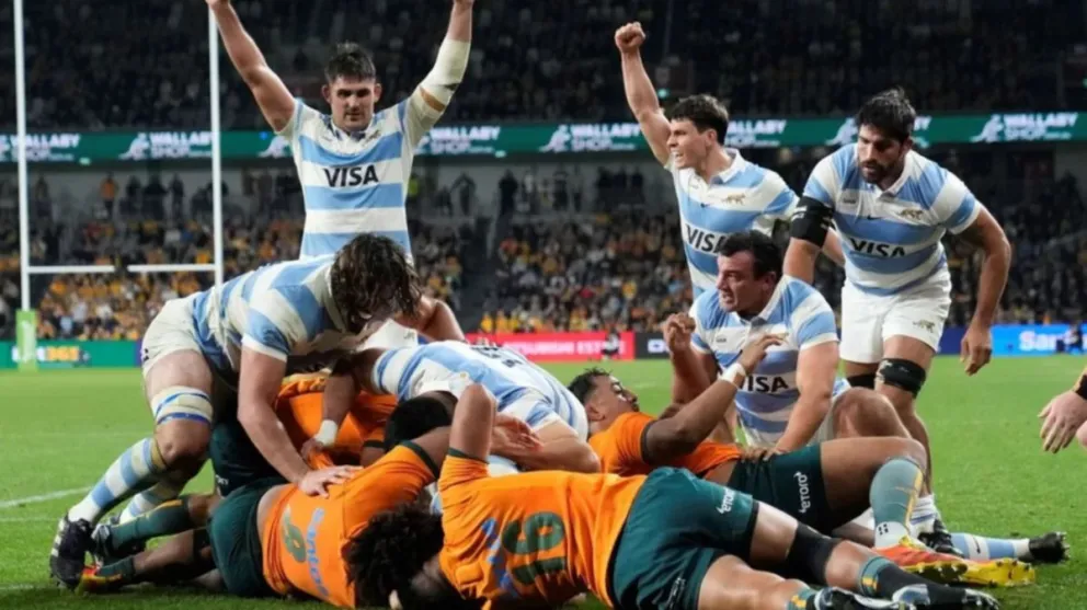 Inspección en el Estadio del Bicentenario de cara al duelo entre Los Pumas e Inglaterra