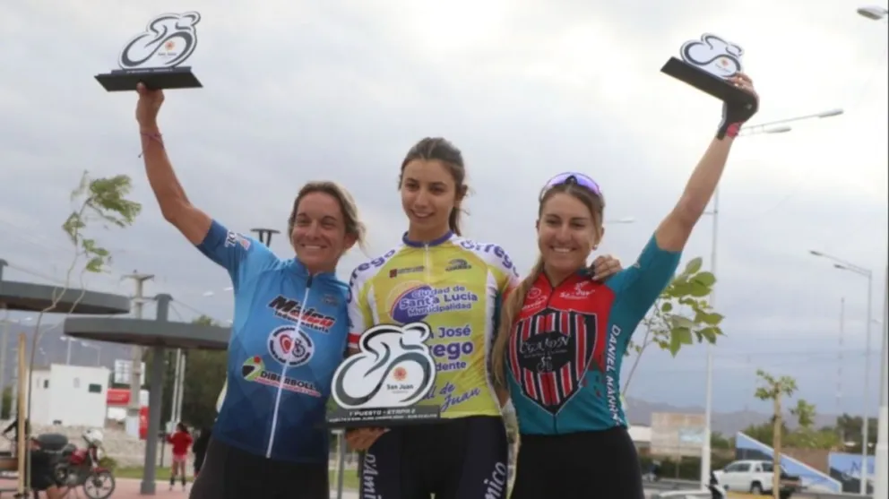 Julieta Benedetti, campeona de la Vuelta a San Juan femenina 2025.