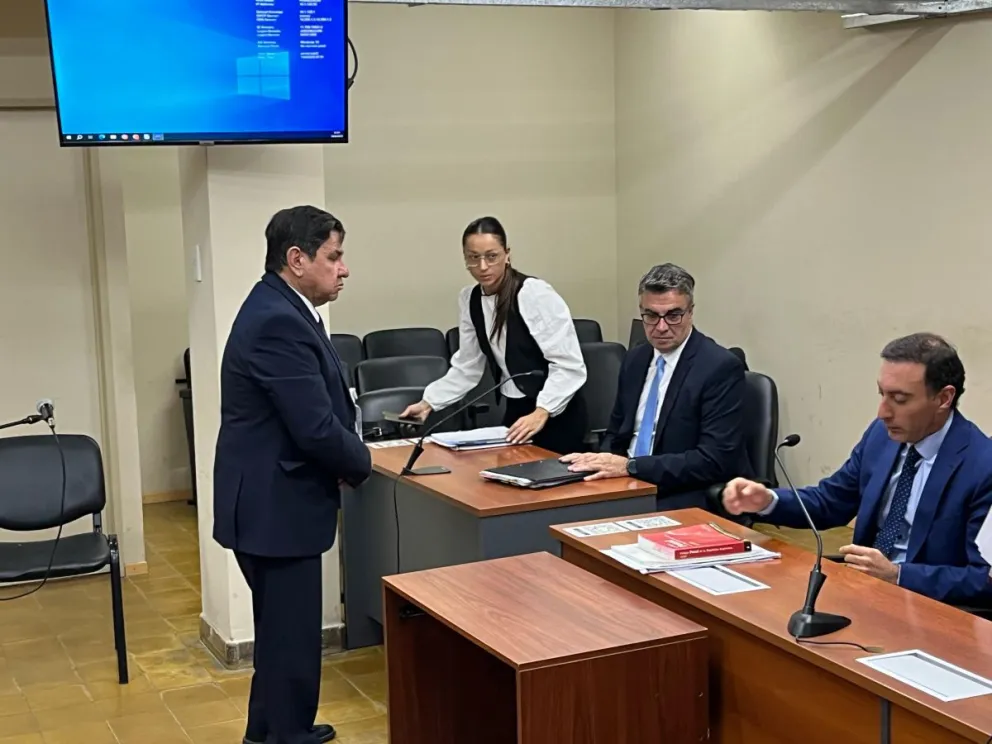 Tras la audiencia de formalización, el juez Roberto Montilla se mostró intimidante contra el fiscal Iván Grassi. 