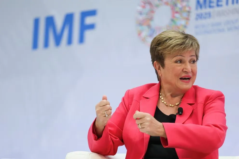 En medio de la guerra comercial, la jefa del FMI destacó las previsiones de crecimiento de la Argentina