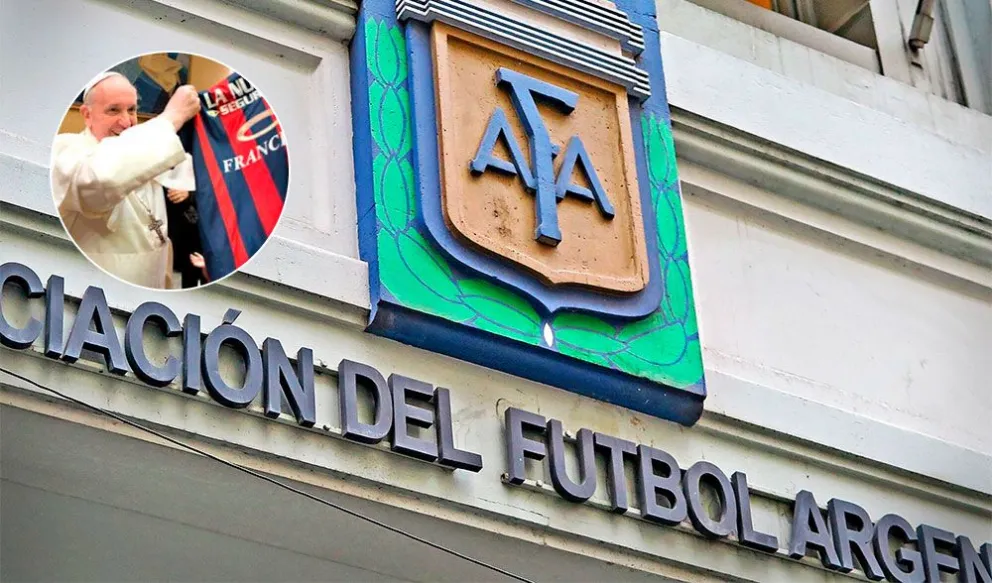 COMUNICADO: Por el fallecimiento del sumo pontífice, AFA suspendió los partidos del fútbol argentino