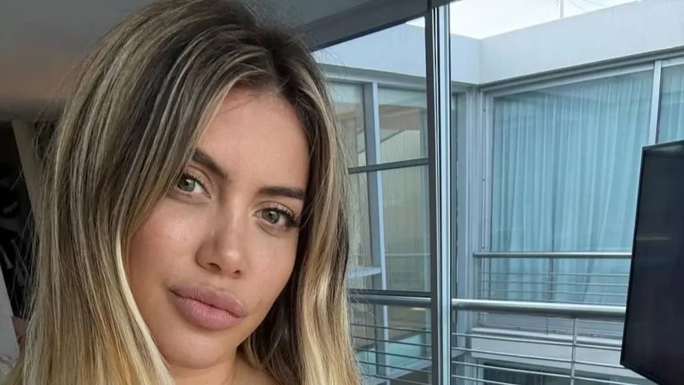 Wanda Nara publicó una foto sensual en sus redes sociales. 