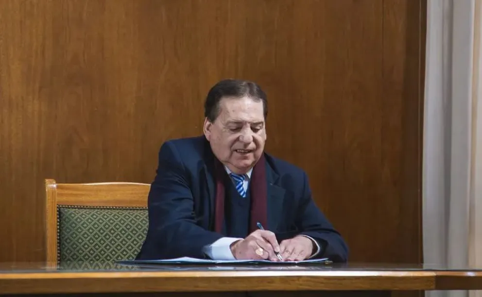 Abarca amenazó con la Policía a funcionarios del Gobierno provincial que fueron a Albardón