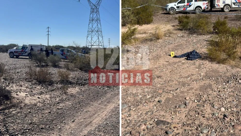 Epicentro. Las imágenes muestran el lugar donde fue encontrado muerto, Noel Luis Ponce.