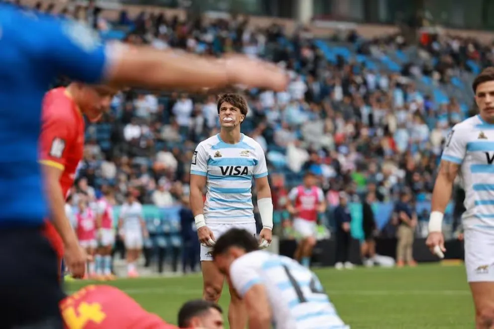 Los Pumas 7s cayeron ante España en las semifinales de Los Ángeles