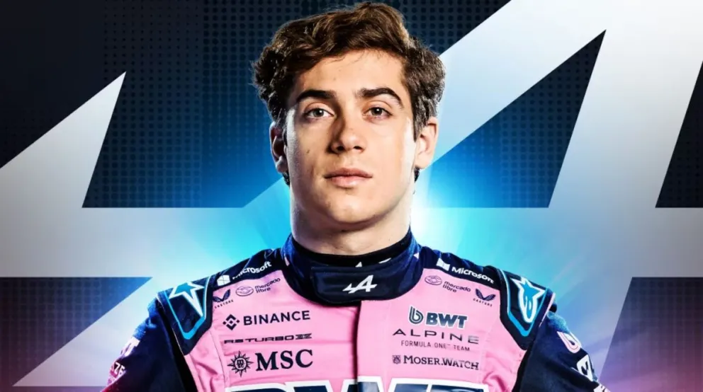 Franco Colapinto tendrá su primera experiencia oficial con Alpine en Imola. 
