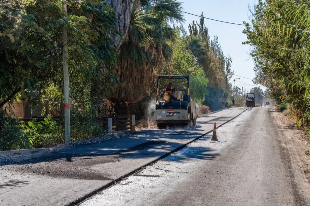 Los recursos que percibe la provincia sirven para realizar proyectos y tareas, como puede ser el caso del plan provincial de pavimentación. 