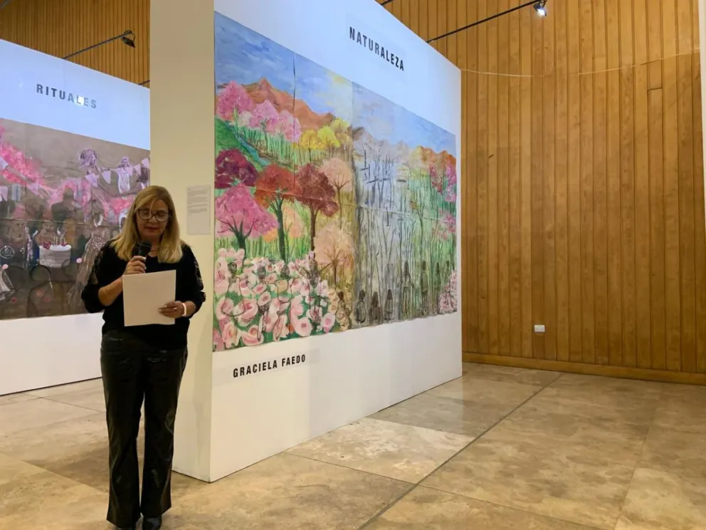 Graciela Faedo y el arte como llamado a la conciencia: “¿Hasta cuándo la naturaleza podrá resistir?”. 