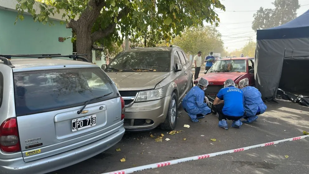 El hecho sucedió en calle Alvear, departamento Rawson.