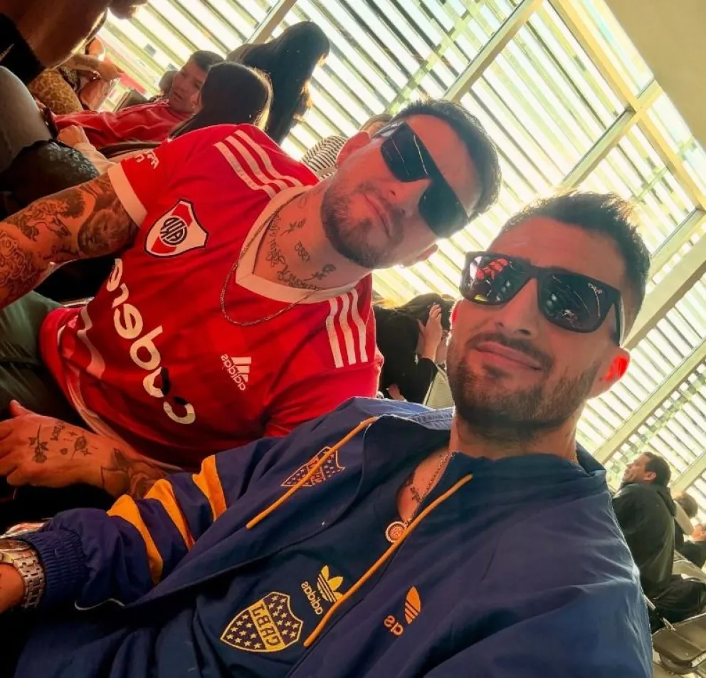 El grupo sanjuanino Omega viajó a Estados Unidos para disfrutar de sus vacaciones y vivir de cerca el Mundial de Clubes.