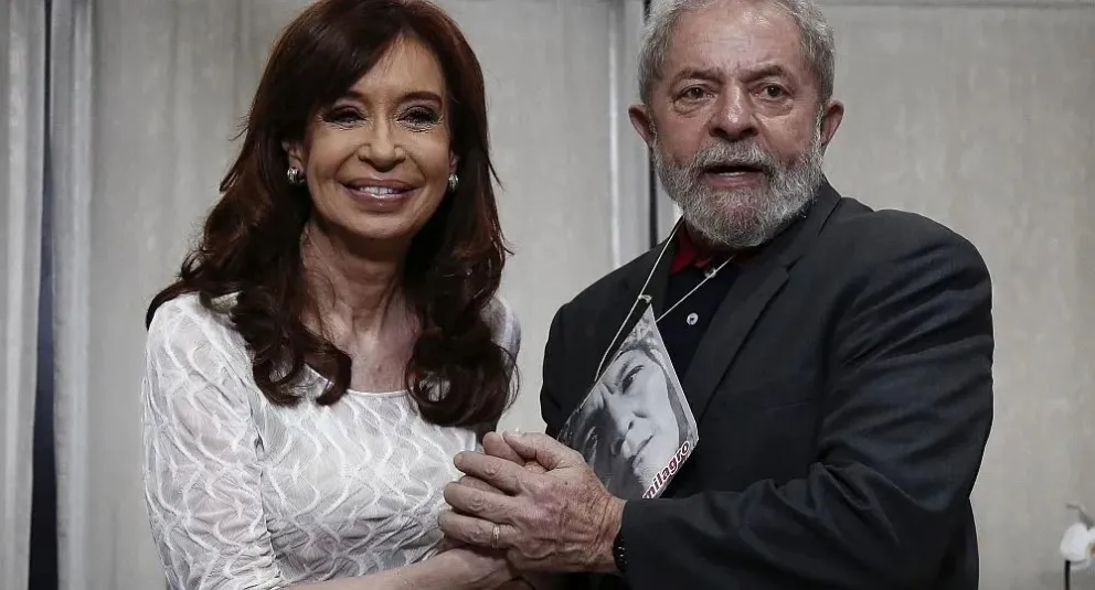 Aseguran que Lula da Silva visitará a Cristina Kirchner en julio. 
