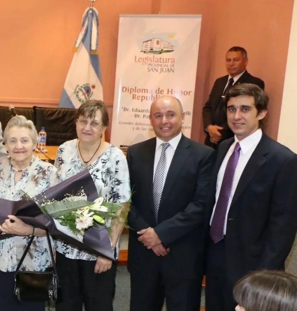Emilio Baistrocchi y Pablo García Nieto, compartieron tareas en la Cámara de Diputados.