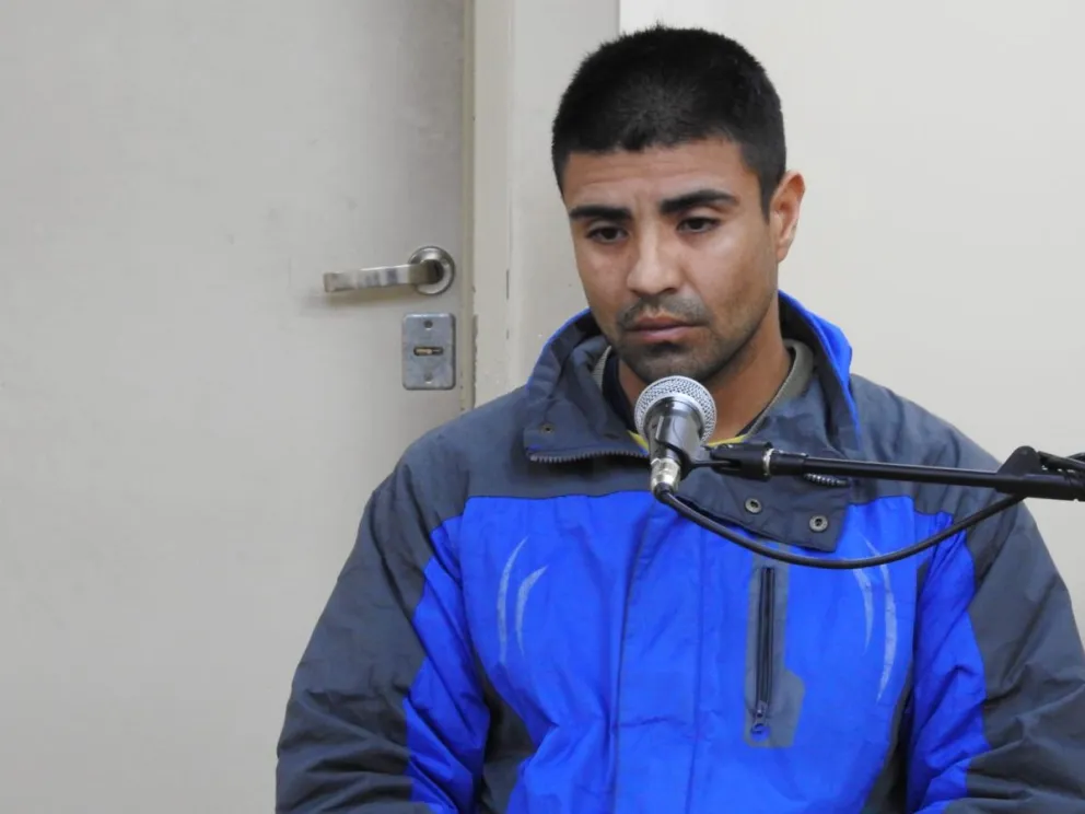 Sergio Paredes, alias “El Doblado”, uno de los imputados por el brutal ataque a Hernán Paredes, continuará detenido con prisión preventiva. Fotos 0264Noticias.