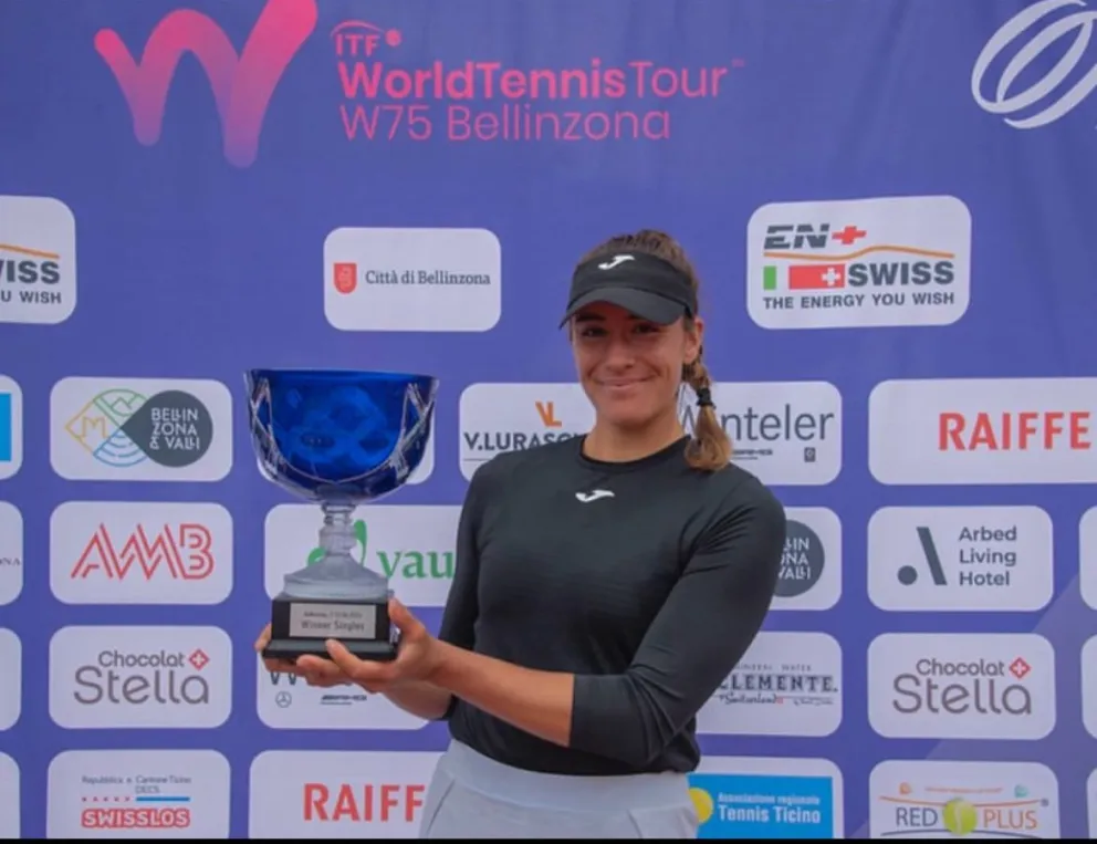 La sorprendente historia de la tenista con raíces sanjuaninas que se enteró una hora antes que jugaba y ganó su primer partido en un Grand Slam. 