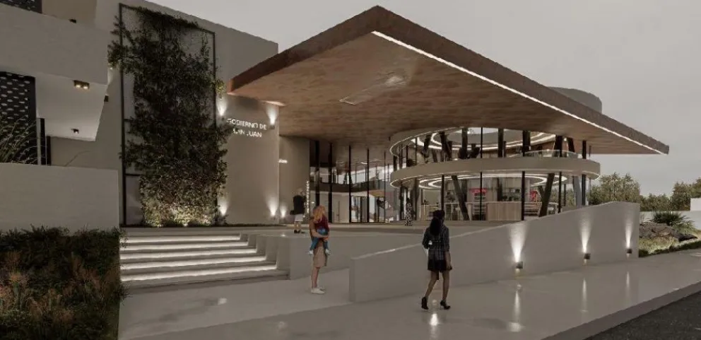 Los nuevos consultorios para el Hospital Rawson, se ubicarán en la esquina de calle Estados Unidos y Santa Fe. 