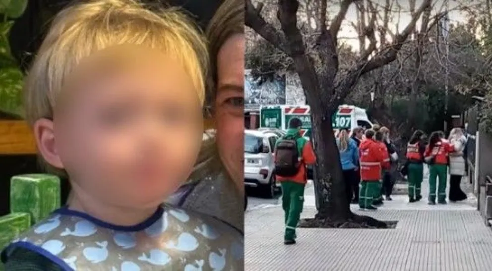 Criatura. Milo tiene un año y cinco meses de vida, siendo el único sobreviviente de la tragedia.