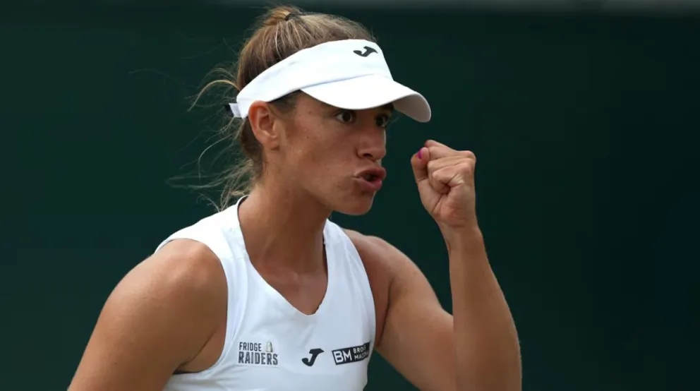 El sorpresivo pedido que le hizo la organización de Wimbledon a Solana Sierra tras su histórica actuación. 