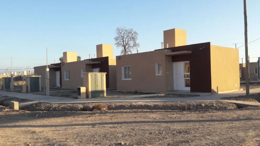 Inicio. El escándalo salió a la luz por la entrega de una casa del Barrio Conjunto 7, en Pocito, allá por 2018.