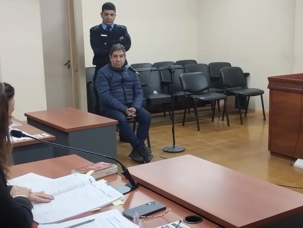 Francisco Ernesto Ruiz, el conductor del automóvil implicado en el siniestro vial que terminó con la vida de Juan José Gómez. Foto 0264Noticias.