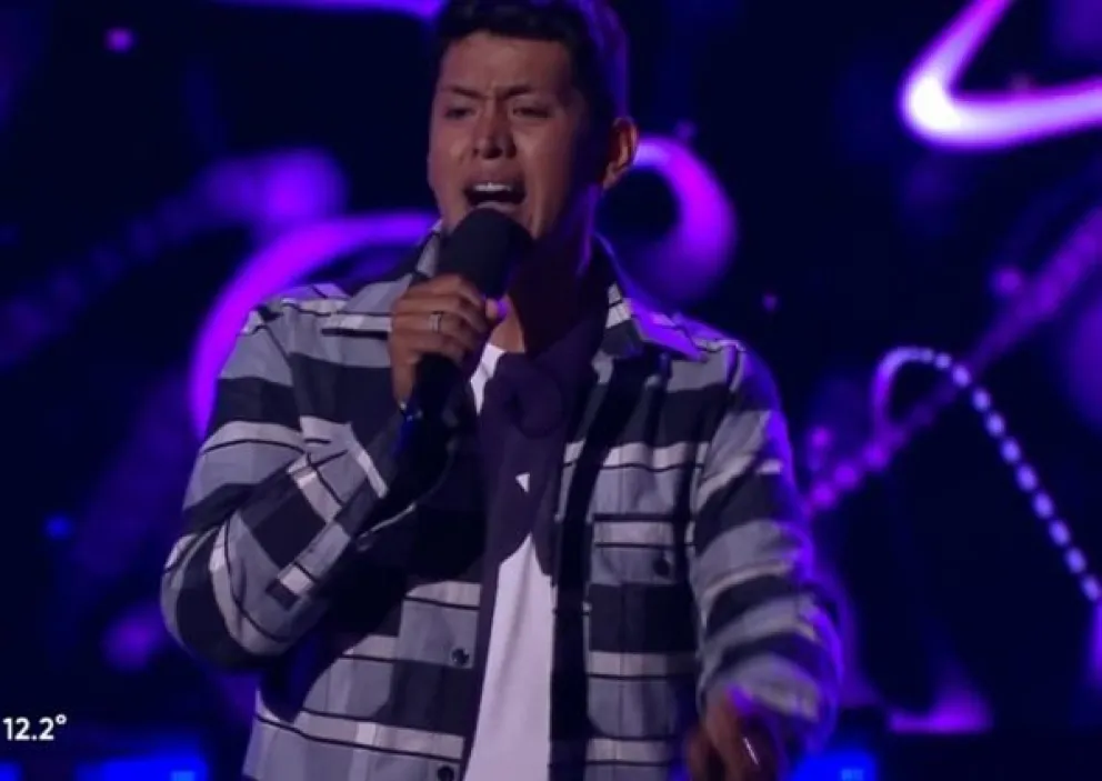 William Heredia sorprendió en La Voz Argentina y se sumó al equipo de Soledad Pastorutti. 